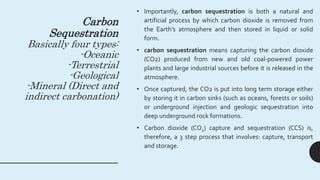 CARBON_SEQUESTRATION in a unique way and more | PPT