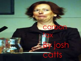 carbon tax By josh catts 