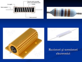 Rezistori şi termistori electronici 