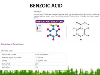 BENZOIC ACID
 