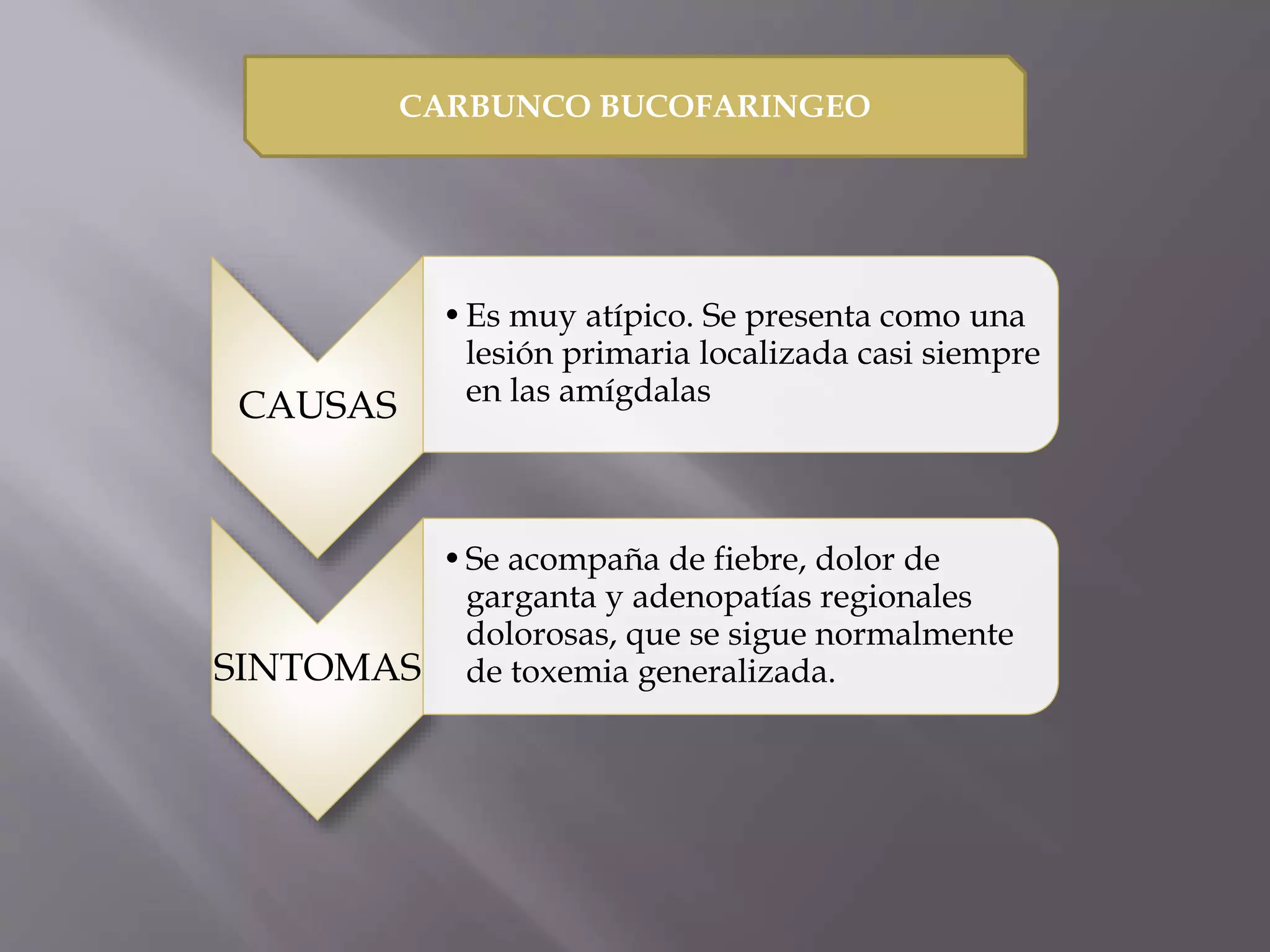 Carbunco: tipos y tratamiento | PPTX