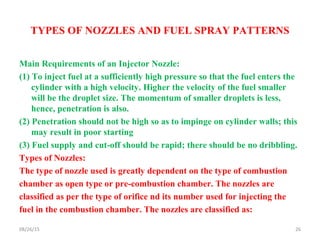 Fuel Sprsy Pattern Carburetion and fuel injection | PPT