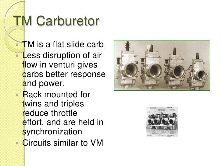 Carburetor Theory