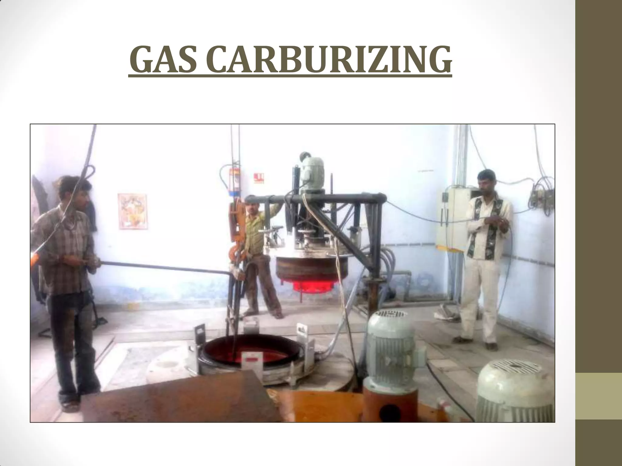 GAS CARBURIZING
 