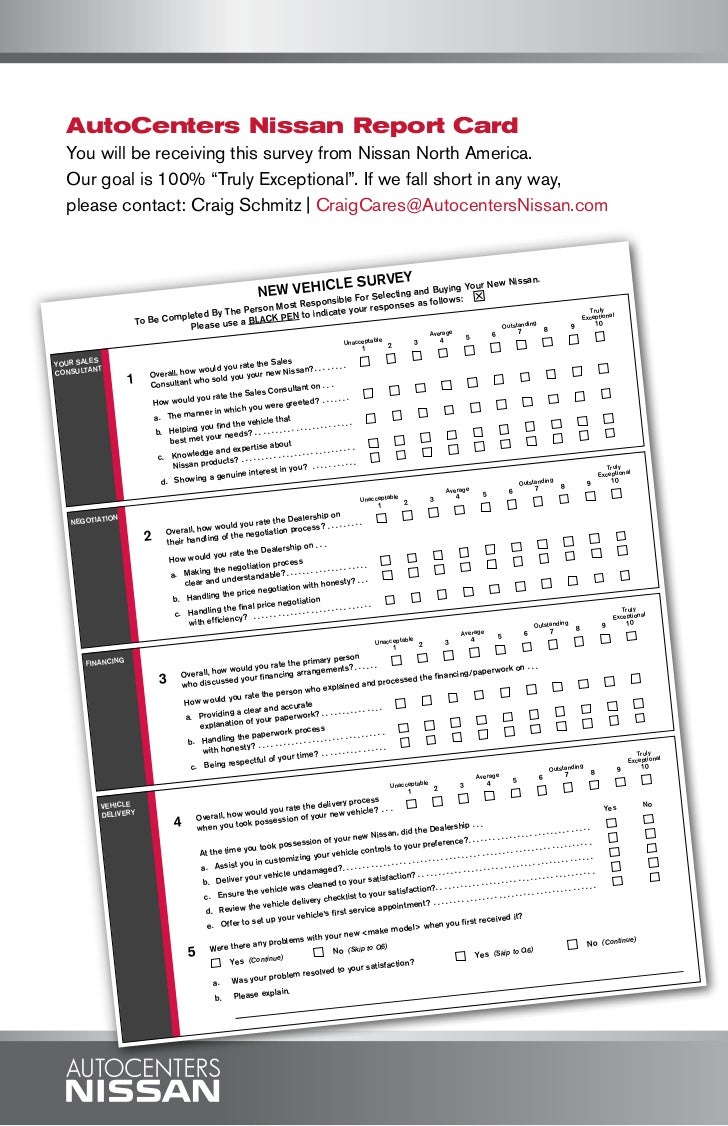 Car Buying Booklet AutoCenters Nissan Wood River, IL