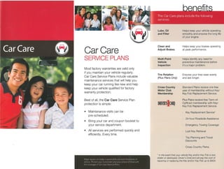 Car Care Service Plans