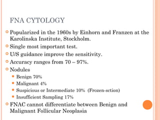 Carcinoma of-thyroid-gland2003-1233910943260832-2 | PPT
