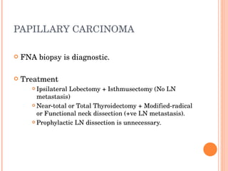 Carcinoma Of Thyroid Gland