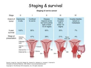 Staging & survival
 