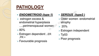 Carcinoma Endometrium ( uterine cancer) | PPTX