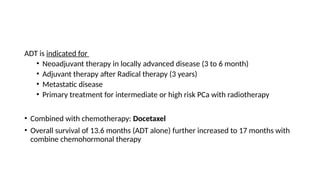 Carcinoma Prostate power point presentation | PPTX