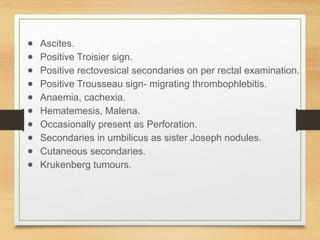 Toisier Sign carcinoma stomach,Department of Surgery .pptx