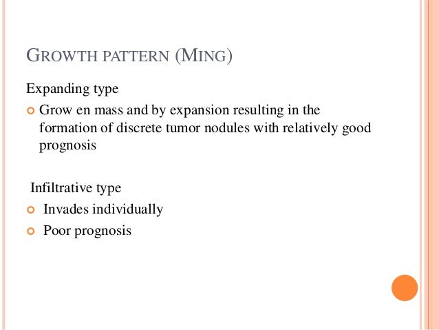 Growth Pattern Classification | carcinoma stomach seminar Growth Pattern Classification | carcinoma stomach seminar