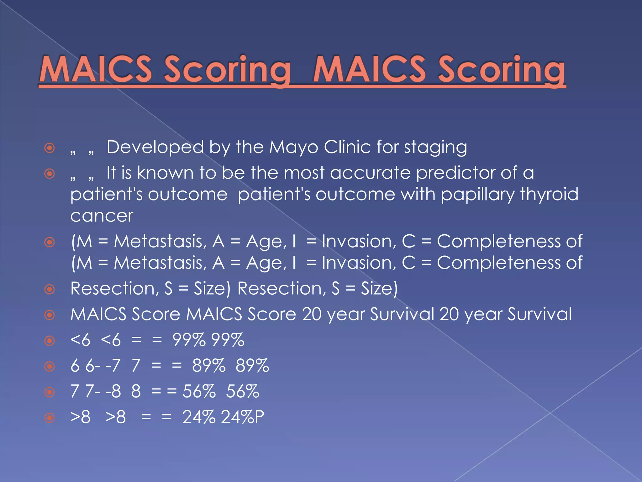 Associated symptomsNeck pain, hoarseness, dysphagia, dyspnea, stridor, hemoptysis