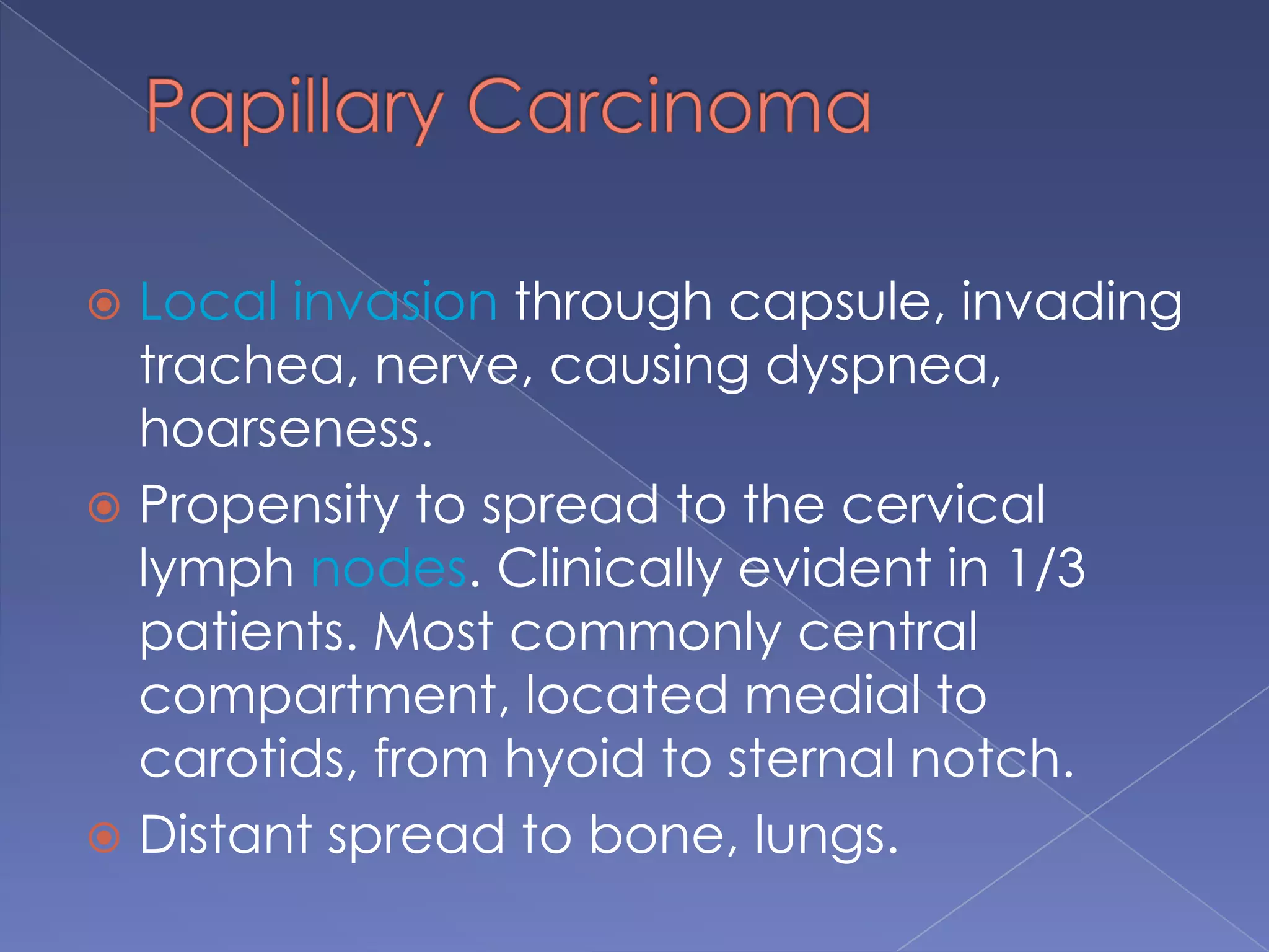 Labs & investigationsBaseline labsS. calcium & S. phosphateTumor markers (S. thyroglobulin, S. calcitonin)CXR TFTs