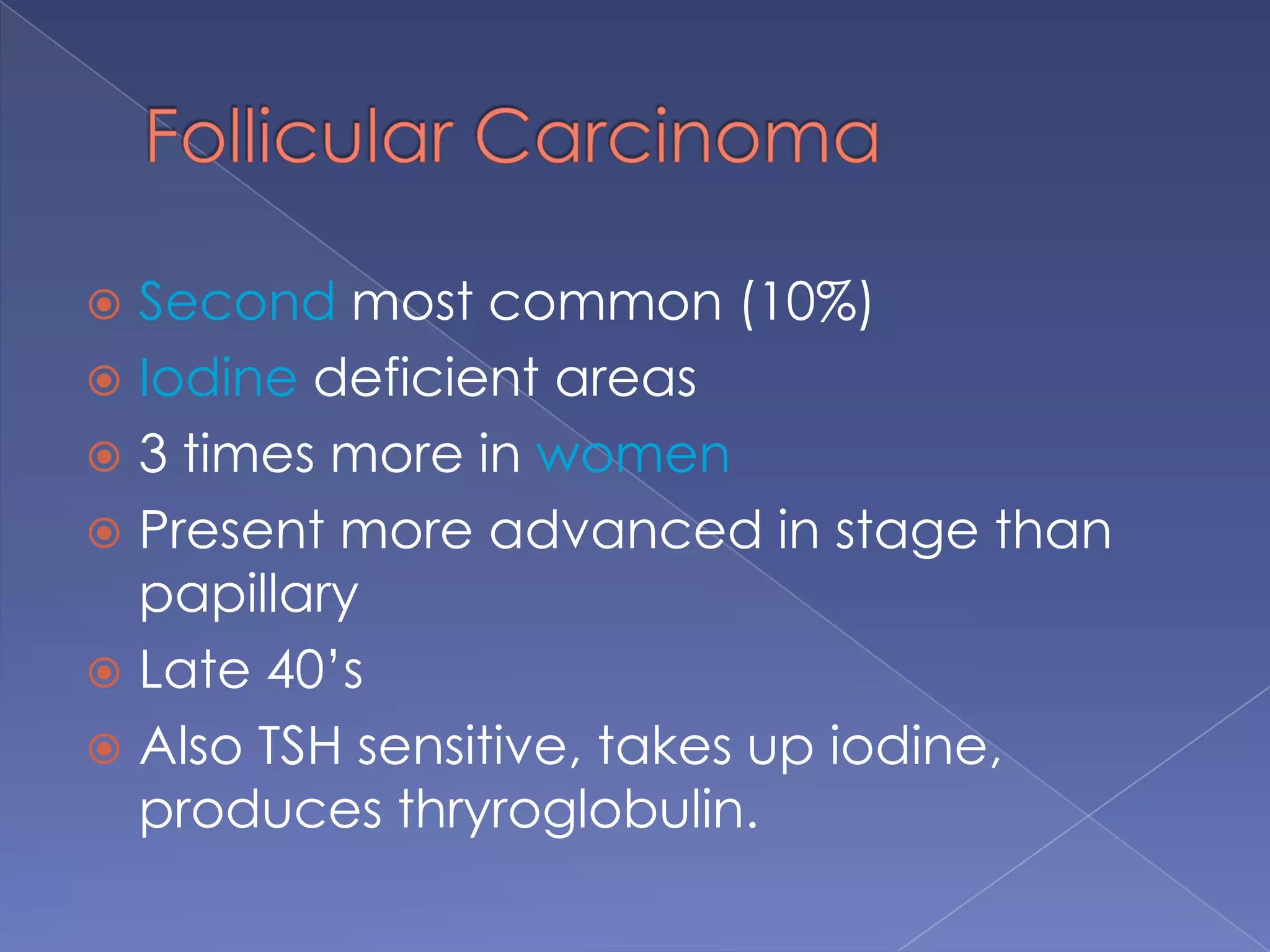 Classification ofCA thyroid