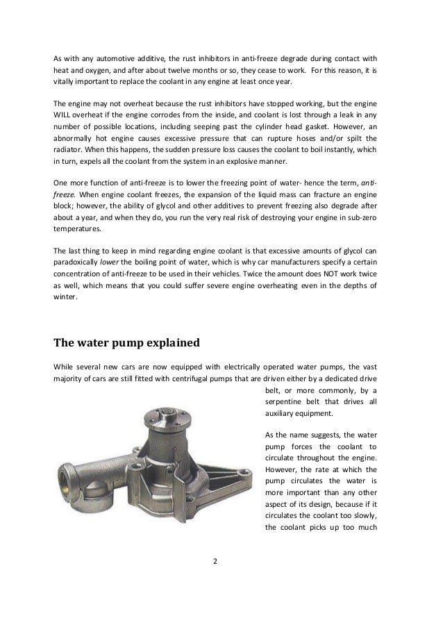 Car Cooling Systems Explained
