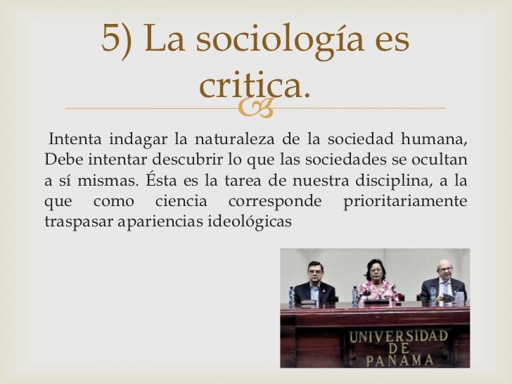 Carácter cientifico de la sociologia presentacion