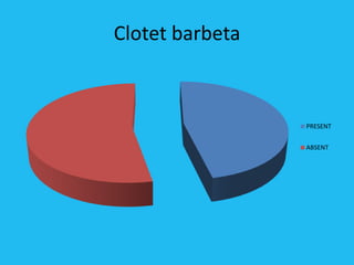 Clotet barbeta



                 PRESENT


                 ABSENT
 