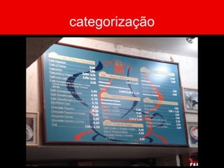 categorização 
