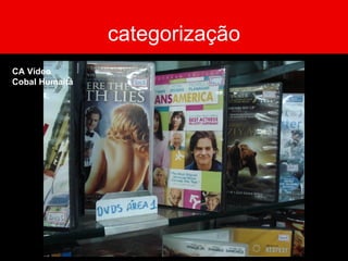 categorização CA Vídeo Cobal Humaitá 
