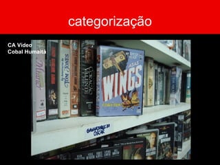 categorização CA Vídeo Cobal Humaitá 
