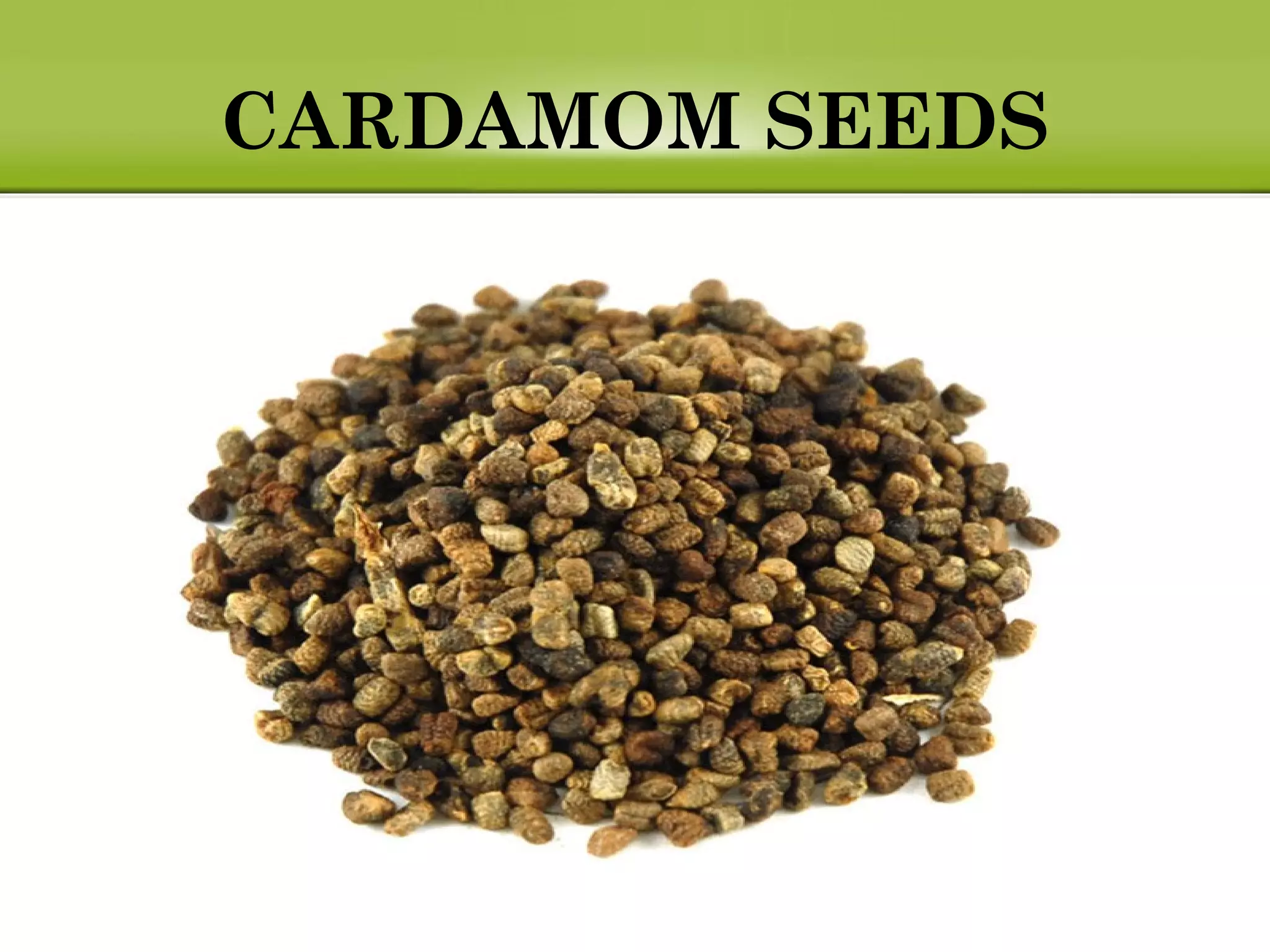 CARDAMOM SEEDS
 