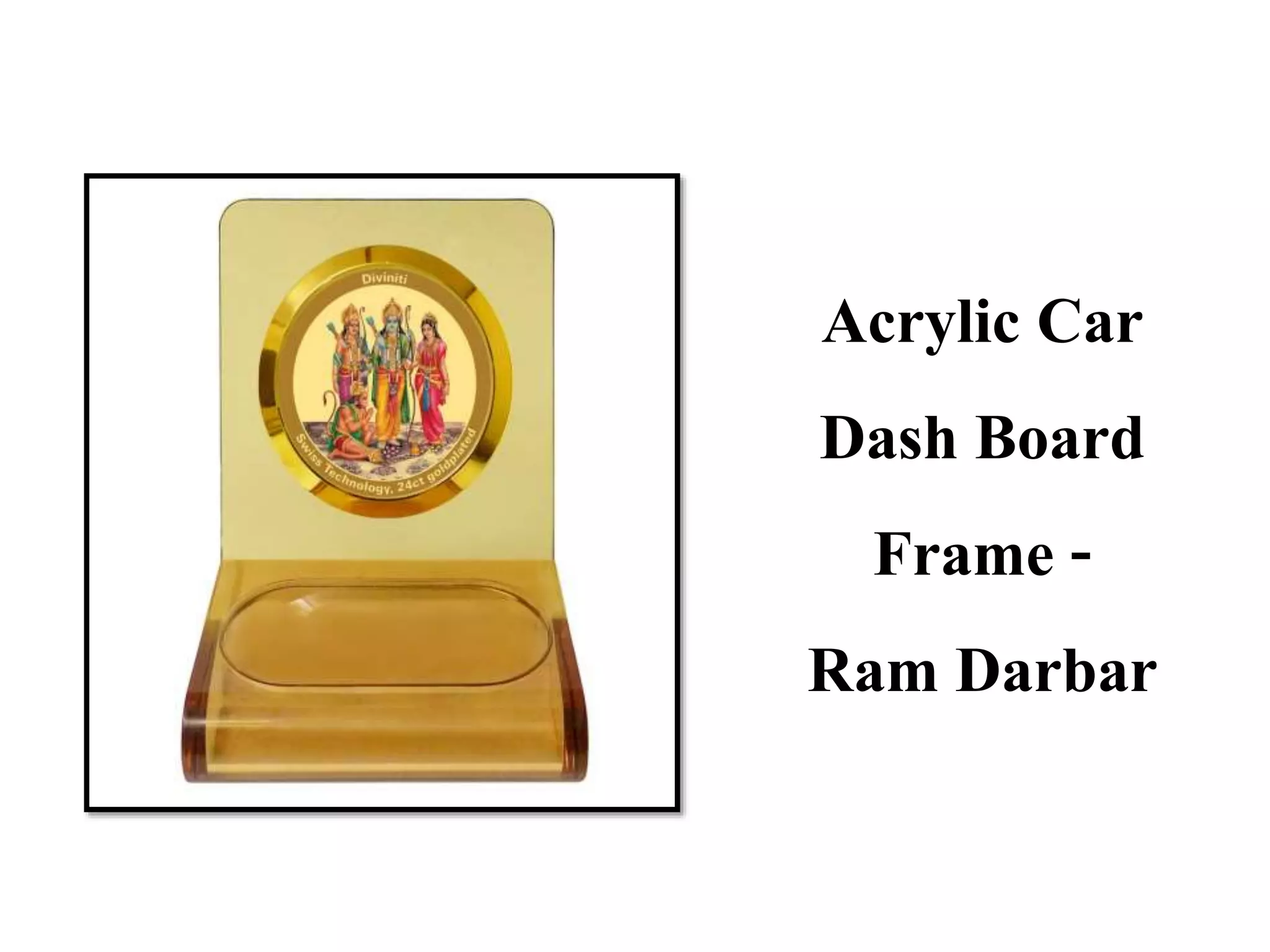 Car Dashboard Photo Frame