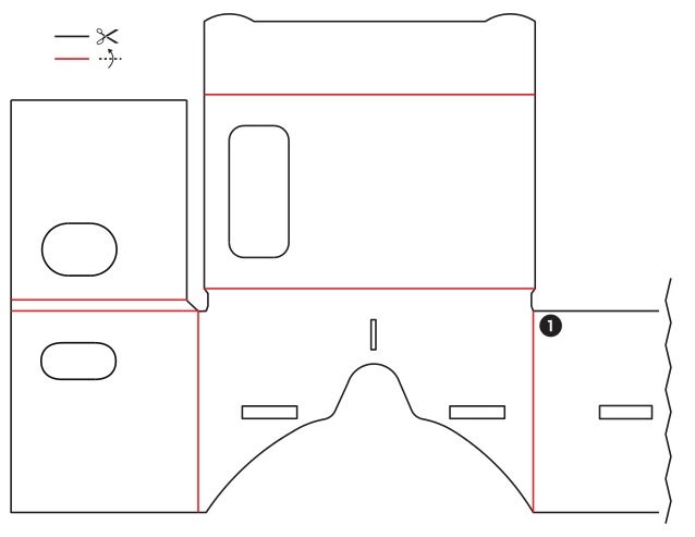 cardboard template