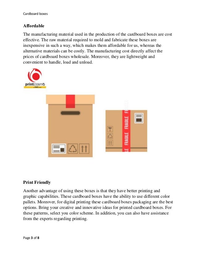 Cardboard Boxes Their Advantages and Effective Usage in Business Fields