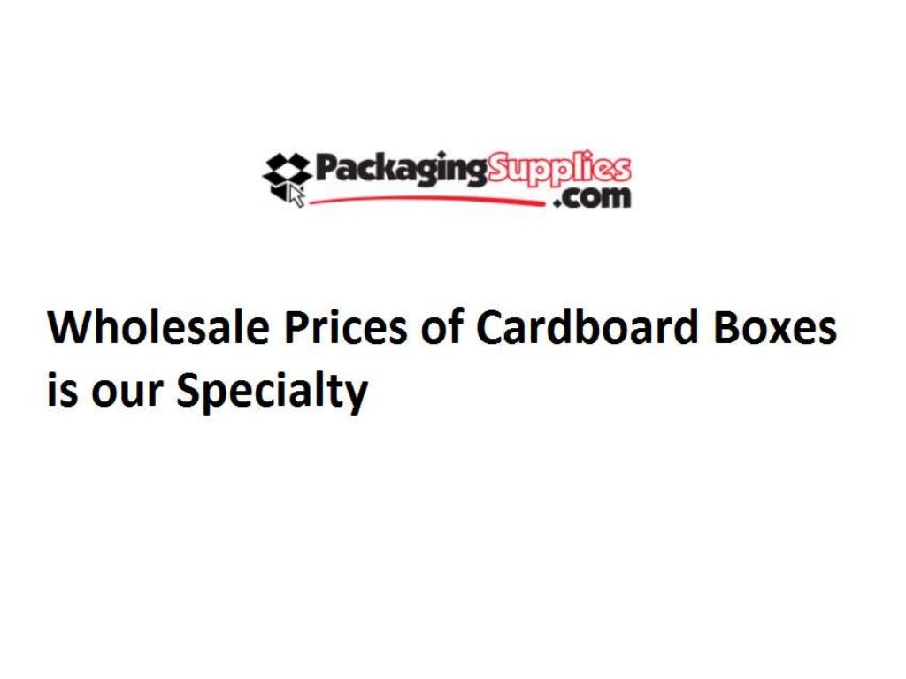 Cardboard Boxes for Sale