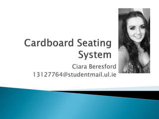 Ciara Beresford
13127764@studentmail.ul.ie
 