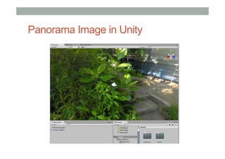 Panorama Image in Unity
 