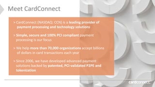 CardConnect Merchant Pricing Proposal