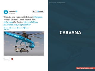 1

1

Fantastic newsjacking of
the Amazon Prime Drone
joke. Very smart.

GARYVAYNERCHUK.COM

 