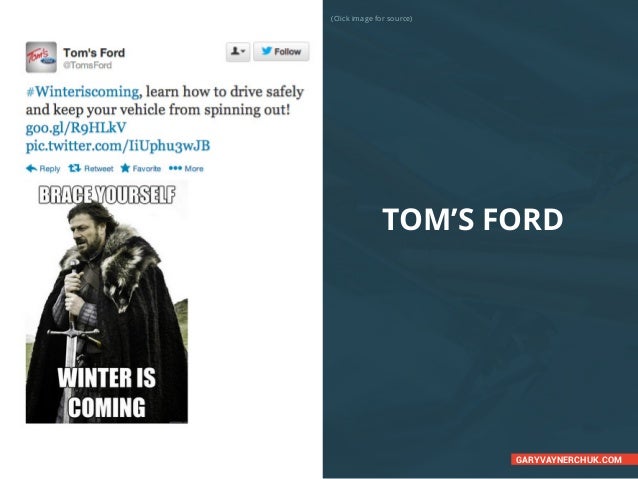 1

1

Using a popular
meme to be seasonally
relevant? Perfect.

GARYVAYNERCHUK.COM

 