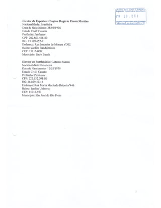 Plano Gestão EE Cardeal Leme