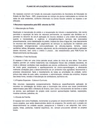 Plano Gestão EE Cardeal Leme