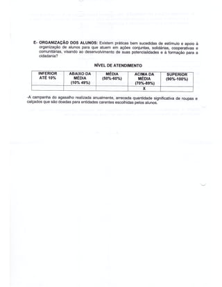 Plano Gestão EE Cardeal Leme