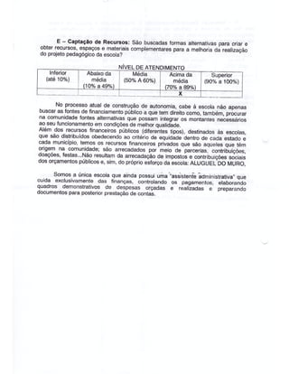 Plano Gestão EE Cardeal Leme