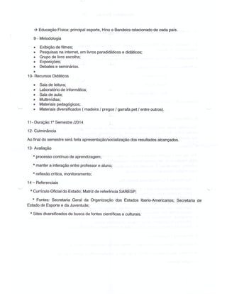 Plano Gestão EE Cardeal Leme