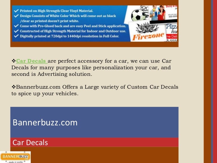 Car Decals Fulfills Advertising And Personalization Requirement For Y