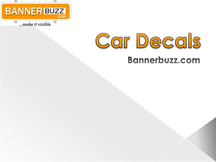 All You Need To Know About Car Decals And Its Utility