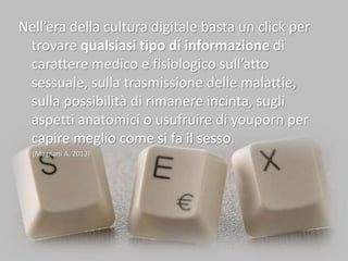 Carderi Anna: Educazione Sessuale ed Internet. Congresso sezione ...
