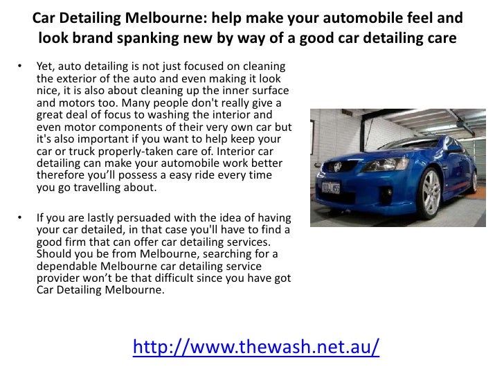 Car Detailing Melbourne