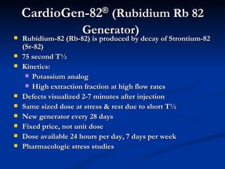 Ruby Fill Rb 82 Generator Cardiac Pet Power Point | PPT
