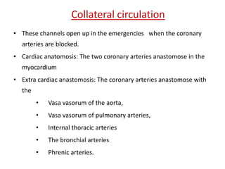 Cardiac anatomy and physiology | PPTX