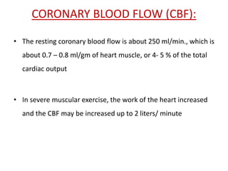 Cardiac anatomy and physiology | PPTX