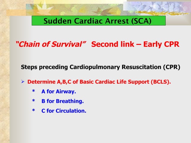 Sudden Cardiac Arrest