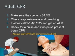 Cardiac arrest and BLS | PPT